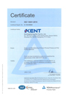 KENT ISO 9001 14001 GER 2022